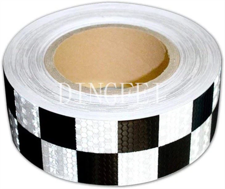 Black And White Reflective Tape