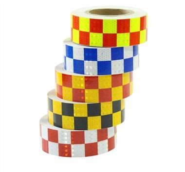 Κόκκινη Λευκή και Μπλε Ανακλαστική Ταινία