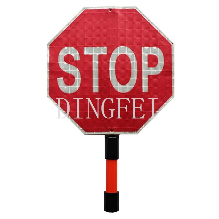 Double Sided Traffic Signs Stop/Slow Paddle Sign