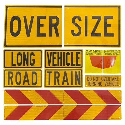 Πινακίδα Dingfei Long Vehicle & Road Train