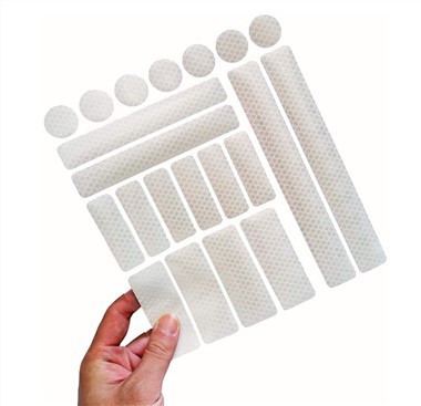 Προσαρμοσμένο αυτοκόλλητο με ανακλαστικό κράνος