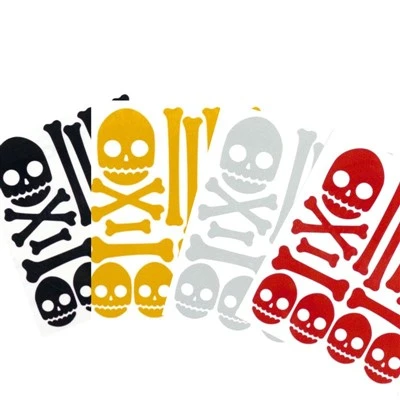 Ανακλαστικά αυτοκόλλητα Skull And Bones Kit